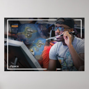 Affiche zSpace - Fabrication avancée