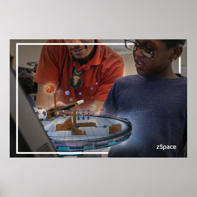 Affiche zSpace - Newton's Park (Devant)