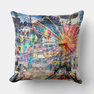 Afficher Le Temps Découpage Gros Coussin De Lot.
