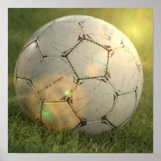 Affiches de balle de football