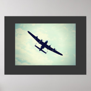 Affiches de bombardier de Lancaster