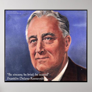 Affiches de citations de sagesse "Soyez bref" de F