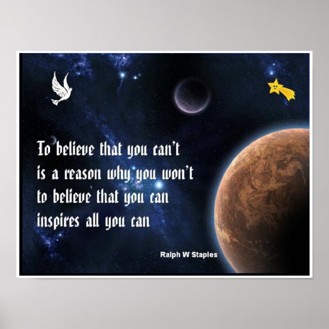 affiches de confiance en soi (Devant)