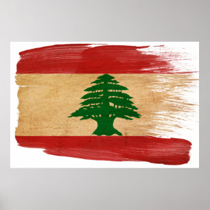 Affiches de drapeau du Liban