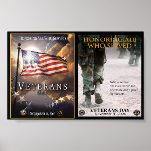 Affiches de la Journée des anciens combattants de 