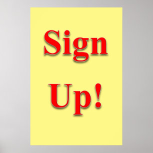 Affiches de salon de coiffure pour hommes S'inscri