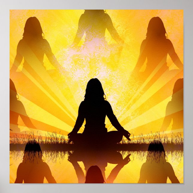 Affiches de yoga (Devant)