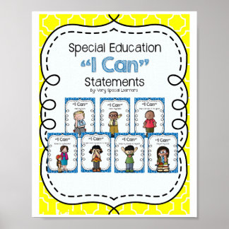 Affiches d'enseignement spécial