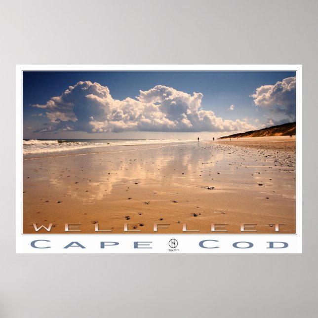 Affiches du paysage du réalisme : WELLFLEET (Devant)