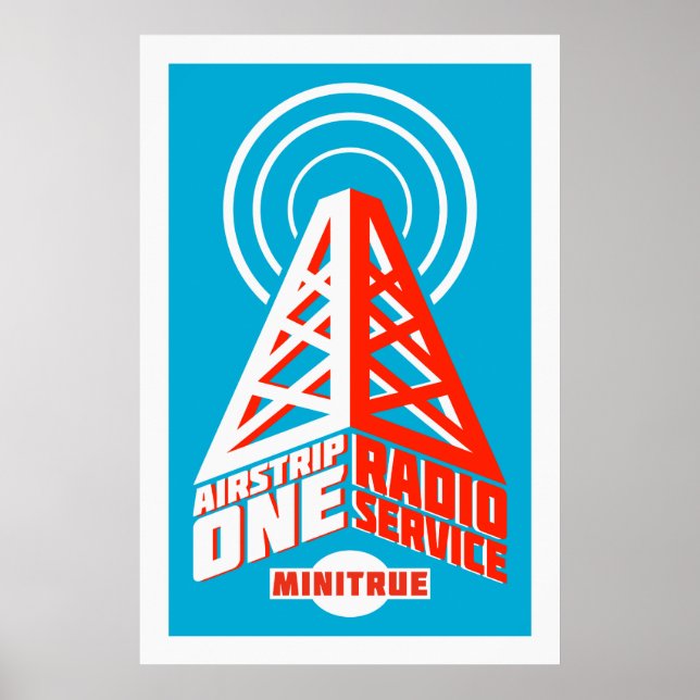Affiches du service radio Airstrip One (Devant)