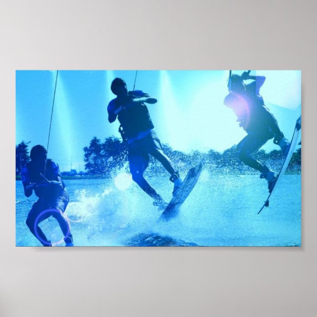 Affiches du trio Wakeboard (Devant)