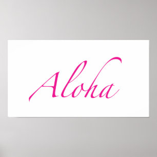 Affiches et impressions Aloha
