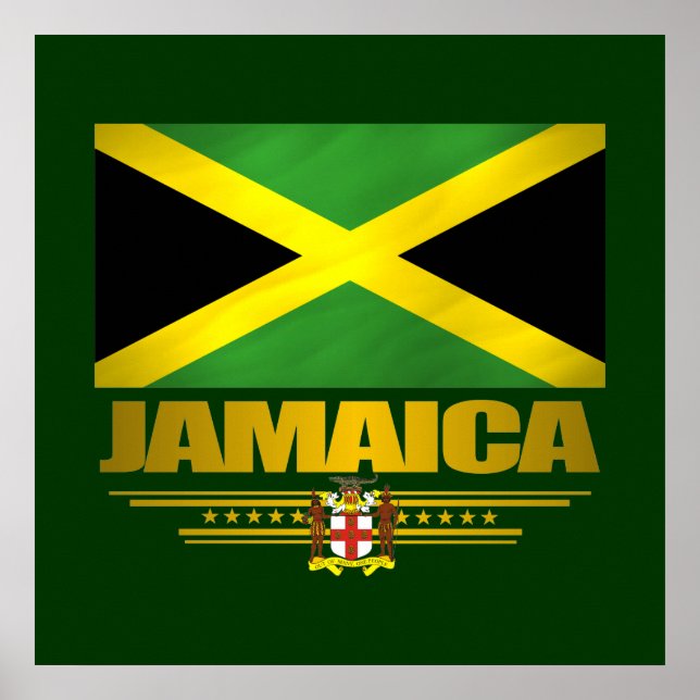 Affiches et impressions de fierté jamaïcaine (Devant)