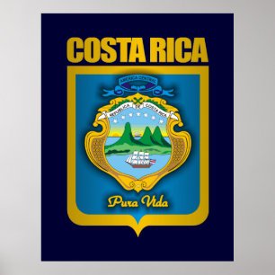 Affiches et imprimés "Costa Rica Gold"