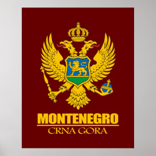 Affiches et imprimés "Monténégro COA"