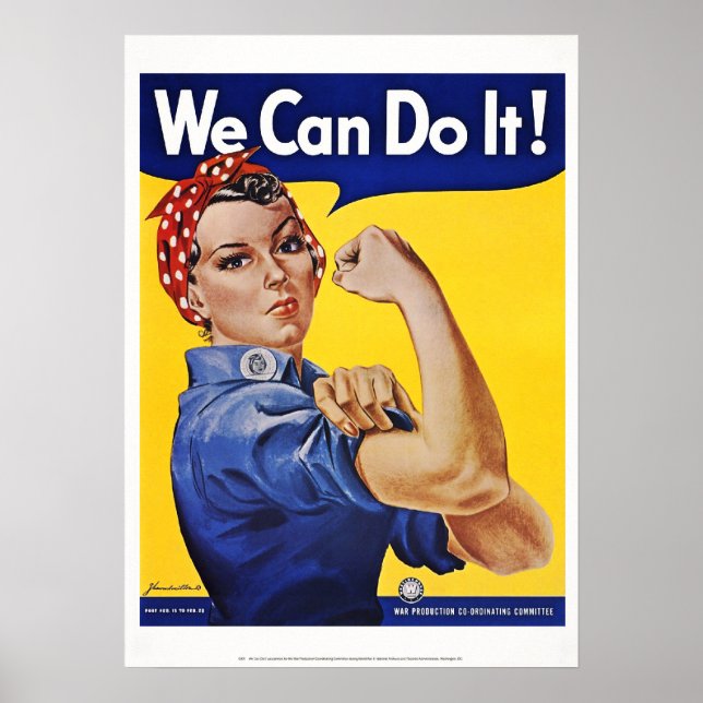 Affiches : Nous Pouvons Le Faire (Version 2) (Devant)