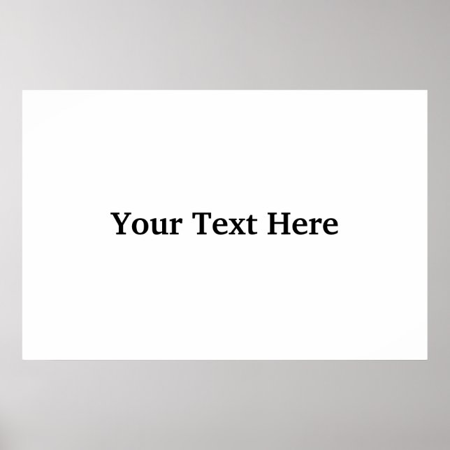 Affiches personnalisées (Devant)