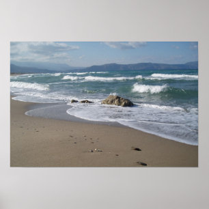 Affiches sur la plage