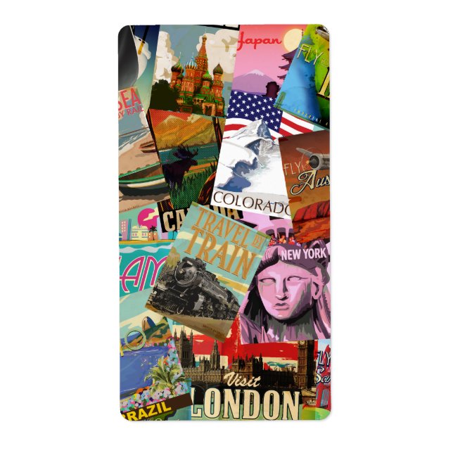 Affiches Vintage voyage (Devant)