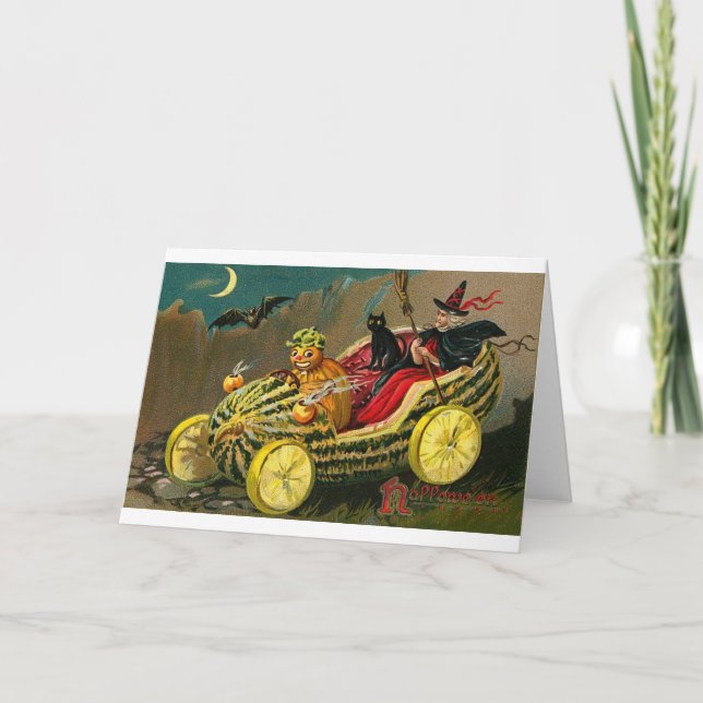 Affiches vintages de classique de cartes de voeux (Devant)