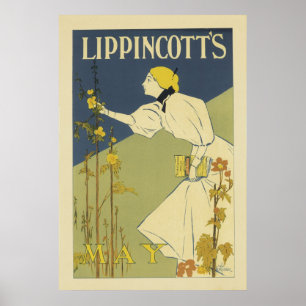 Affiches vintages - Lippincott's
