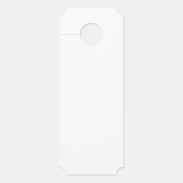 Affichette de porte (Devant)