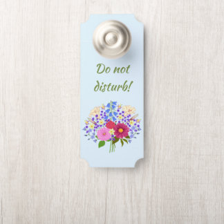 Affichette De Porte Blumenstrauss Door Hanger