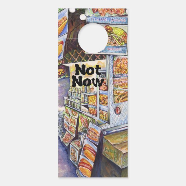 Affichette De Porte Charge de travail artistique extraordinaire (Devant)