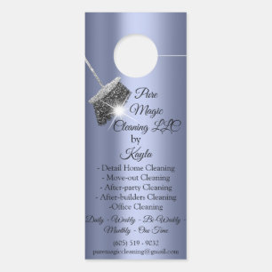 Affichette De Porte Classement des services de cleaning