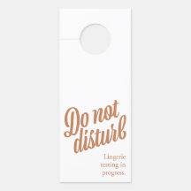 Affichette de porte de l'invitation à la douche de
