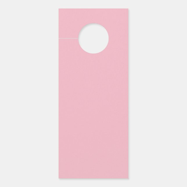 Affichette De Porte do-it-yourself Ajouter votre TEXTE dans l'ensemble (Devant)