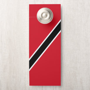 Affichette De Porte Drapeau de Trinité-et-Tobago