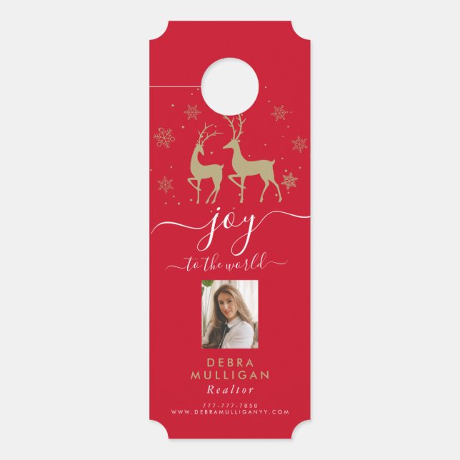Affichette de porte du marketing immobilier de Noë (Devant)