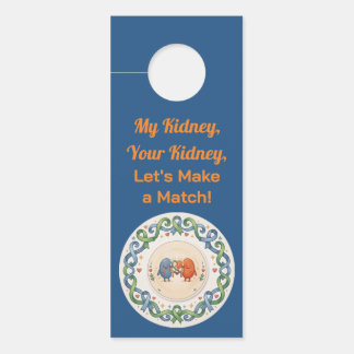 Affichette De Porte Faisons une correspondance - Porte-clés suspendus