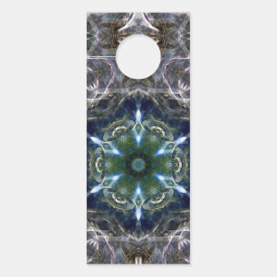 Affichette de porte Folk Mandala