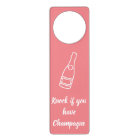 Frappe si tu as du Champagne