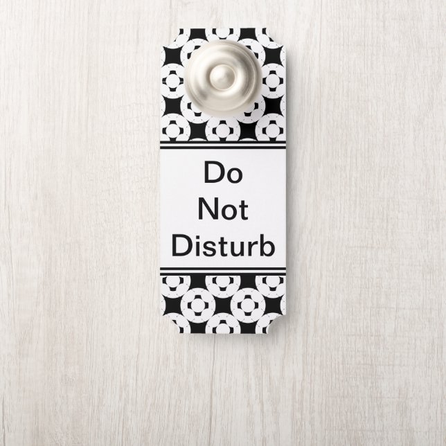 Affichette De Porte Gamepad négatif par Kenneth Yoncich (Sur le bouton)