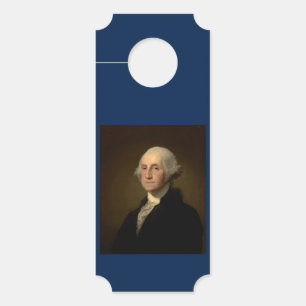 Affichette De Porte George Washington 1er président américain par Stua