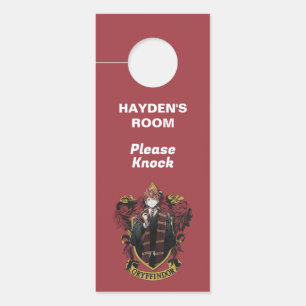 Affichette De Porte HARRY POTTER™ Anime Ron Weasley House Crest