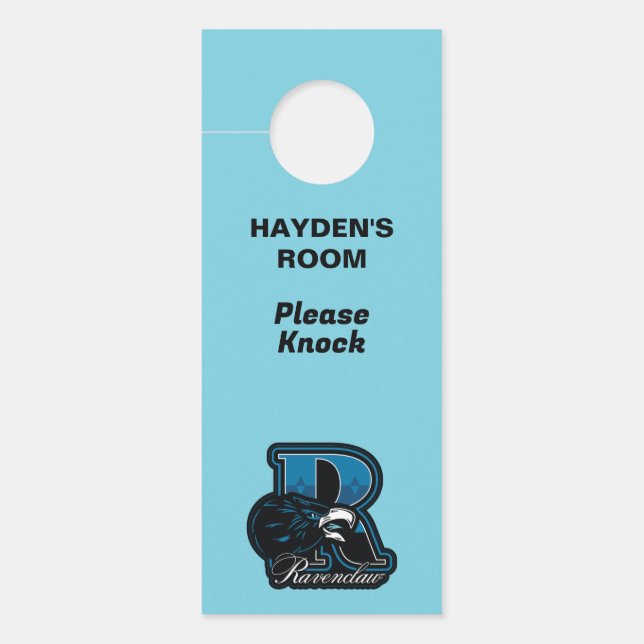 Affichette De Porte HARRY POTTER™ | Badge sportif RAVENCLAW™ (Devant)