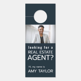 Affichette de porte immobilier