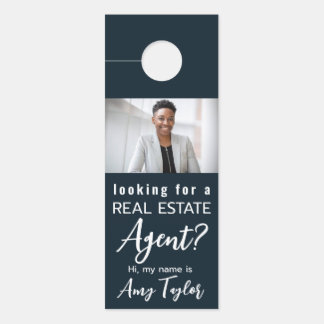 Affichette de porte immobilier