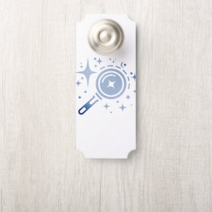 Affichette De Porte Les étoiles à crémaillère, phare de l'ère numériqu