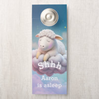 L'heure du dodo pour un agneau