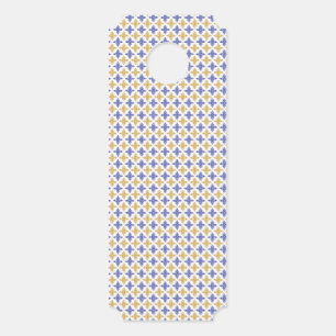 Affichette De Porte Motif de fleurs