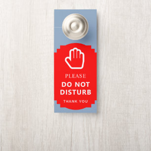 Affichette De Porte Ne pas déranger et bienvenue réversible