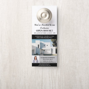 Affichette De Porte Open House immobilier