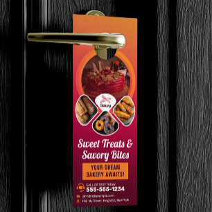 Affichette De Porte Pâtissier Boulangerie Professionnelle Traitements