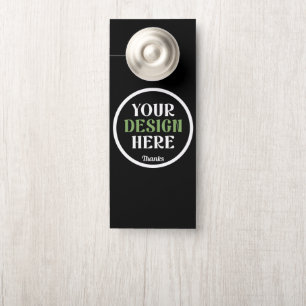 Affichette De Porte personnalisé, unique, élégant et minimaliste