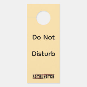 Affichette De Porte Porte en papier MOTOGRATER